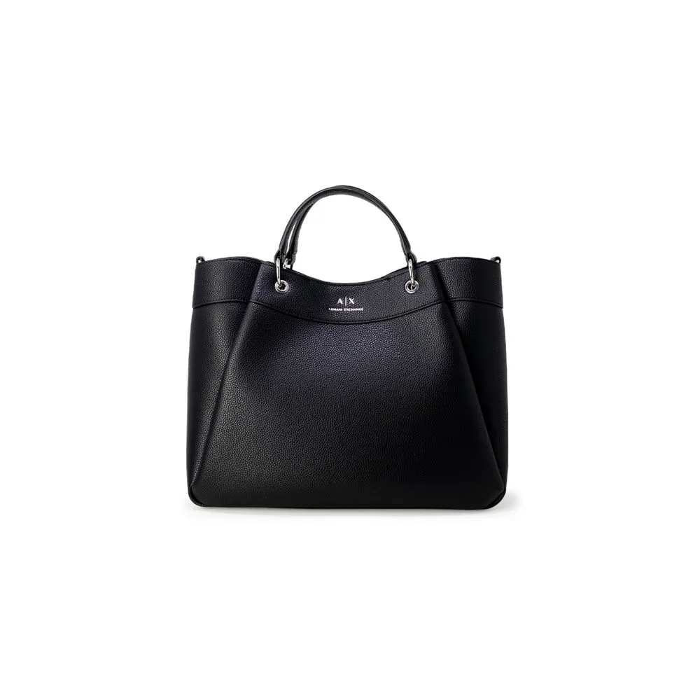 Armani Exchange Women's Black Polyester Handbag