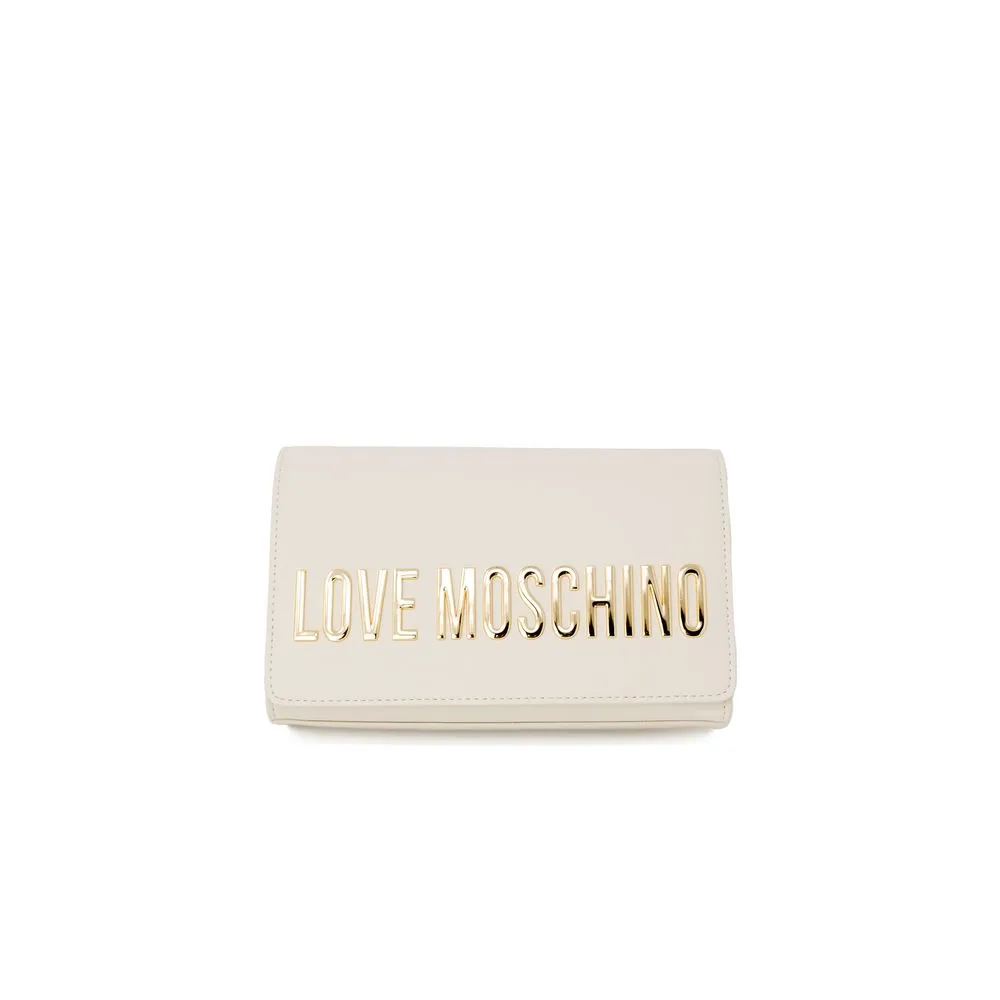 Love Moschino Women's Beige Polyethylene Handbag