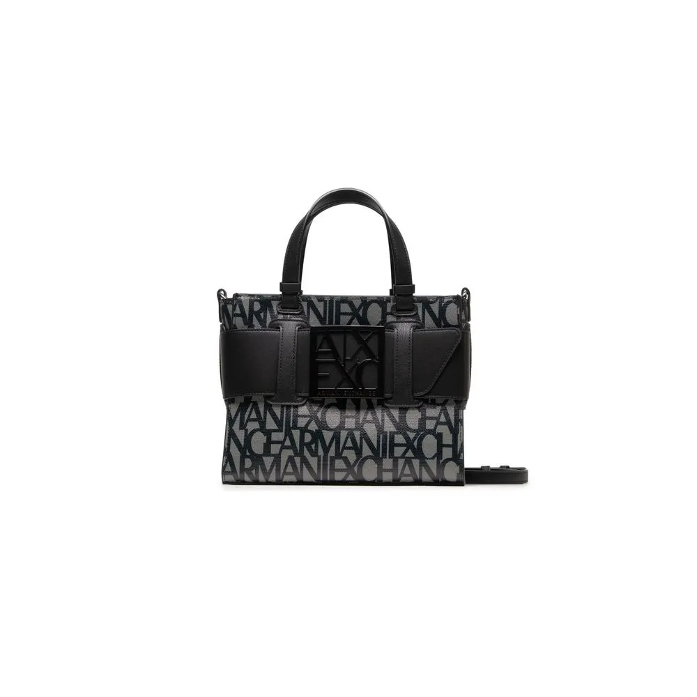 Armani Exchange Women's Black Polyethylene Handbag