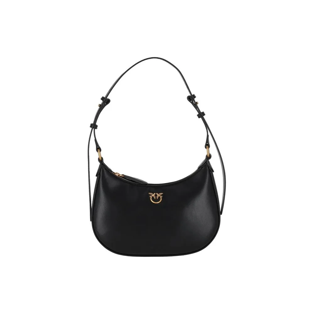 PINKO Women's Black Leather Handbag