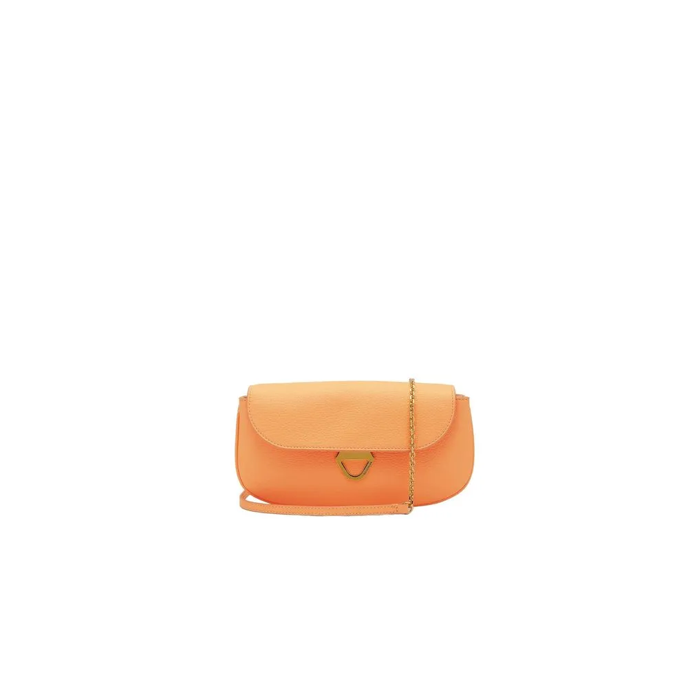 Coccinelle Women's Orange Leather Handbag