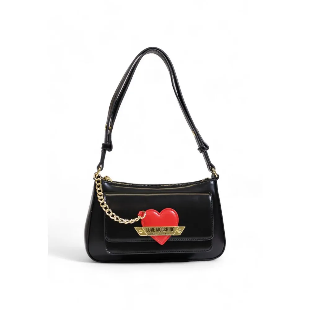 Love Moschino Women's Black Polyethylene Handbag