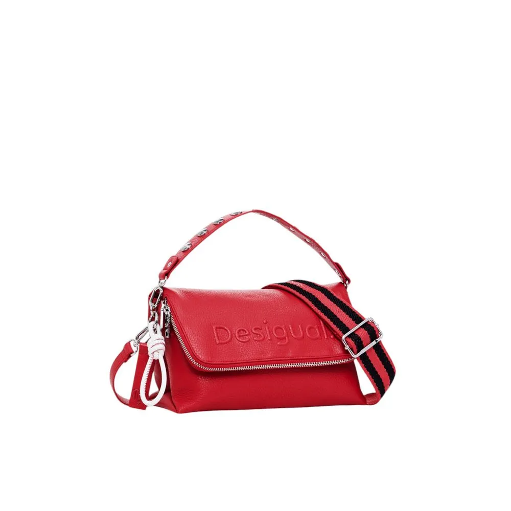 Desigual Women's Red Polyethylene Handbag