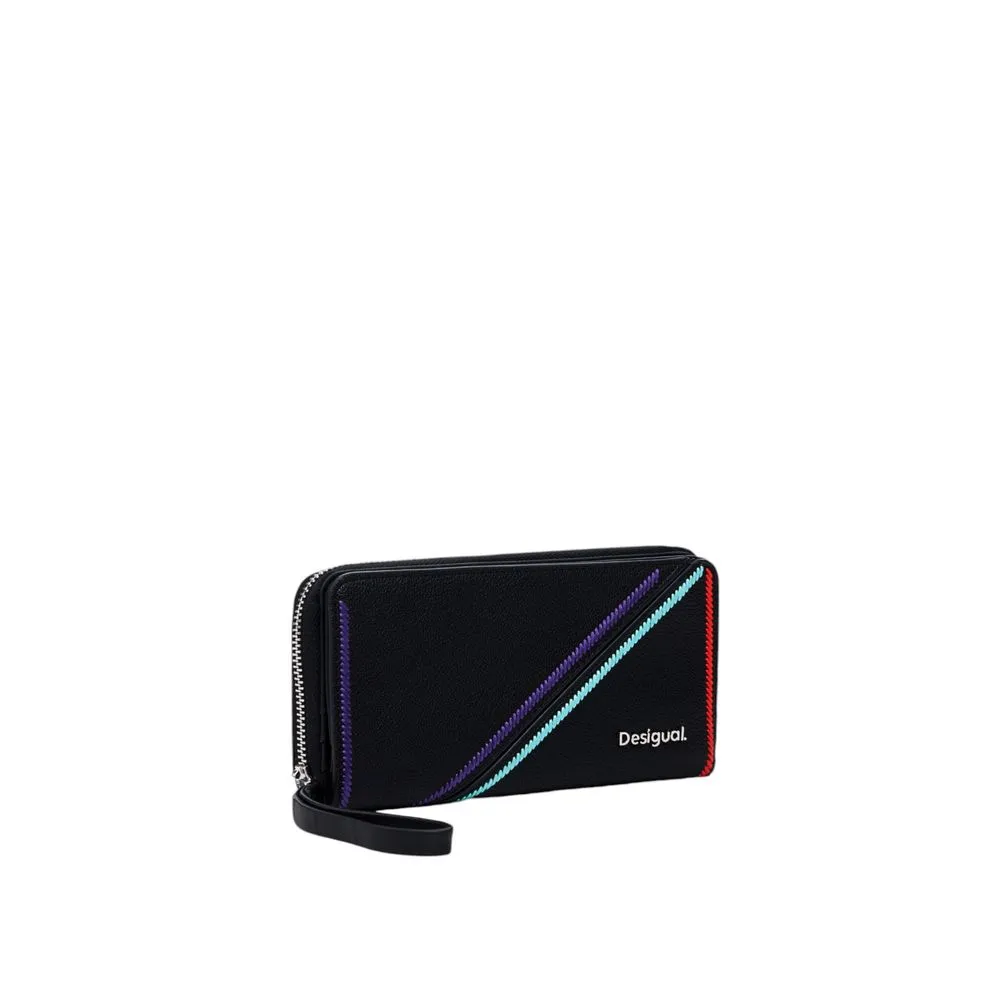 Desigual Men's Black Polyethylene Wallet