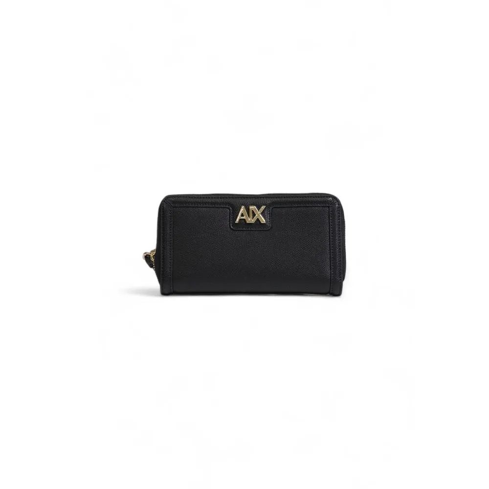 Armani Exchange Men's Black Polyester Wallet