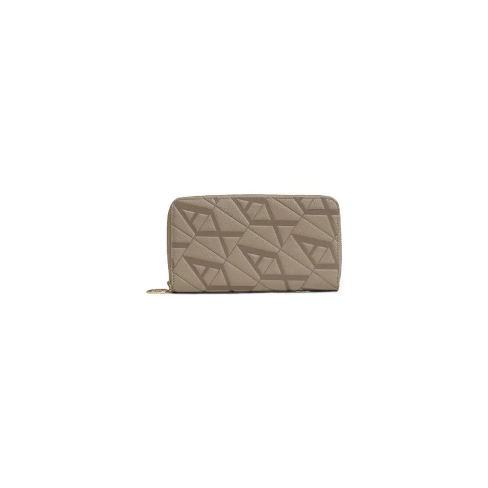 Armani Exchange Men's Beige Polyester Wallet