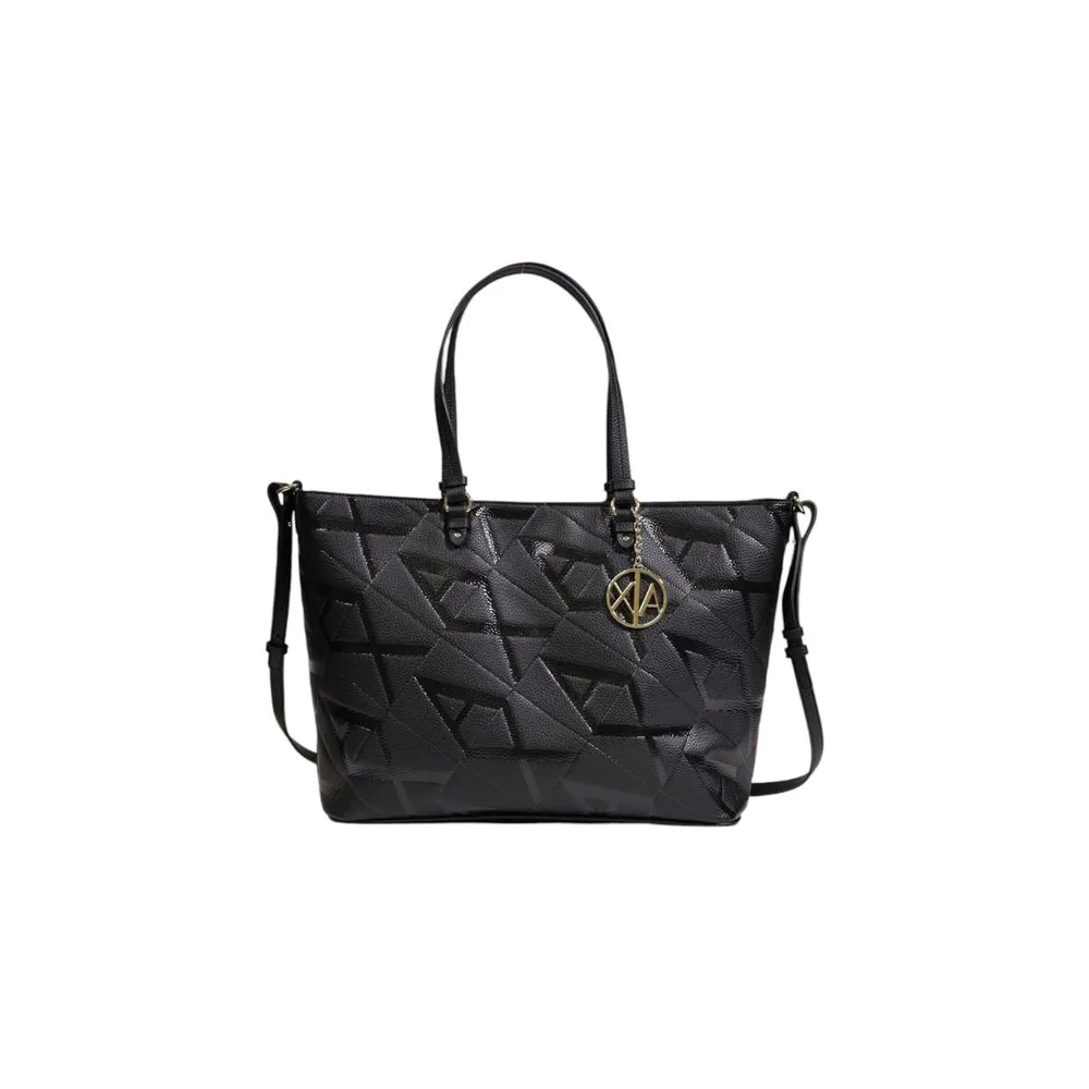 Armani Exchange Women's Black Polyethylene Handbag