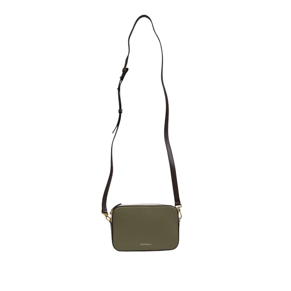 Coccinelle Women's Green Leather Handbag
