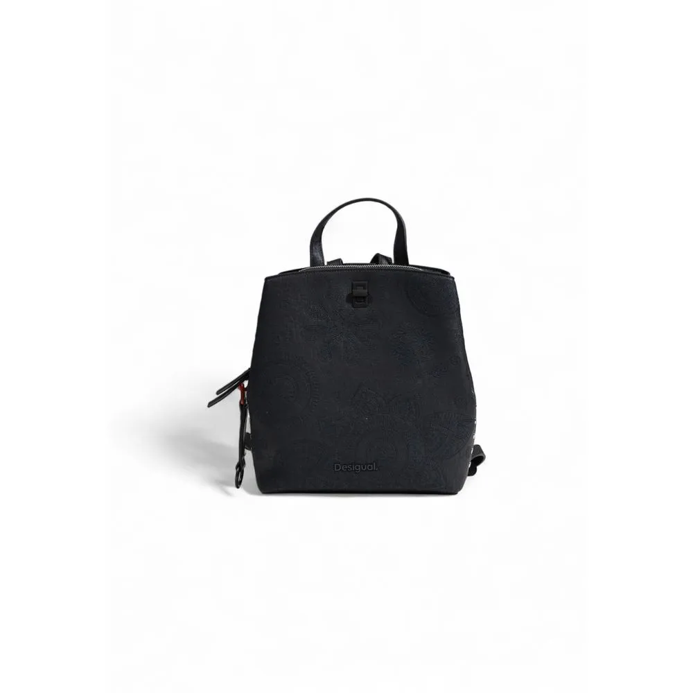 Desigual Women's Black Polyethylene Backpack
