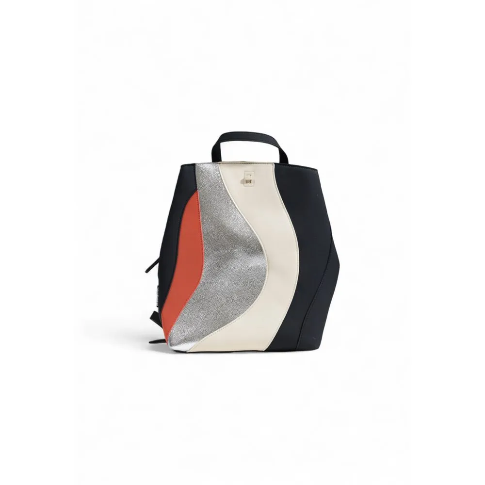 Desigual Women's Silver Polyethylene Backpack