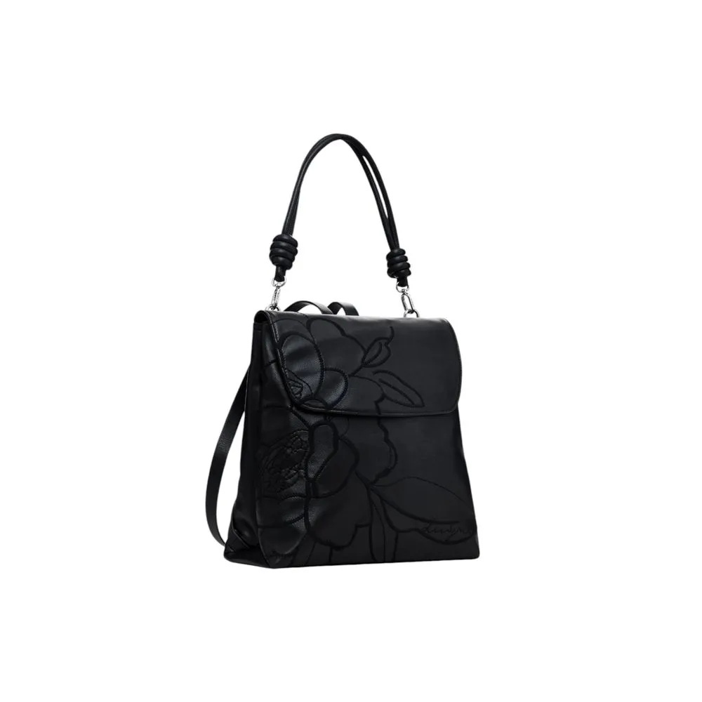 Desigual Women's Black Polyethylene Backpack