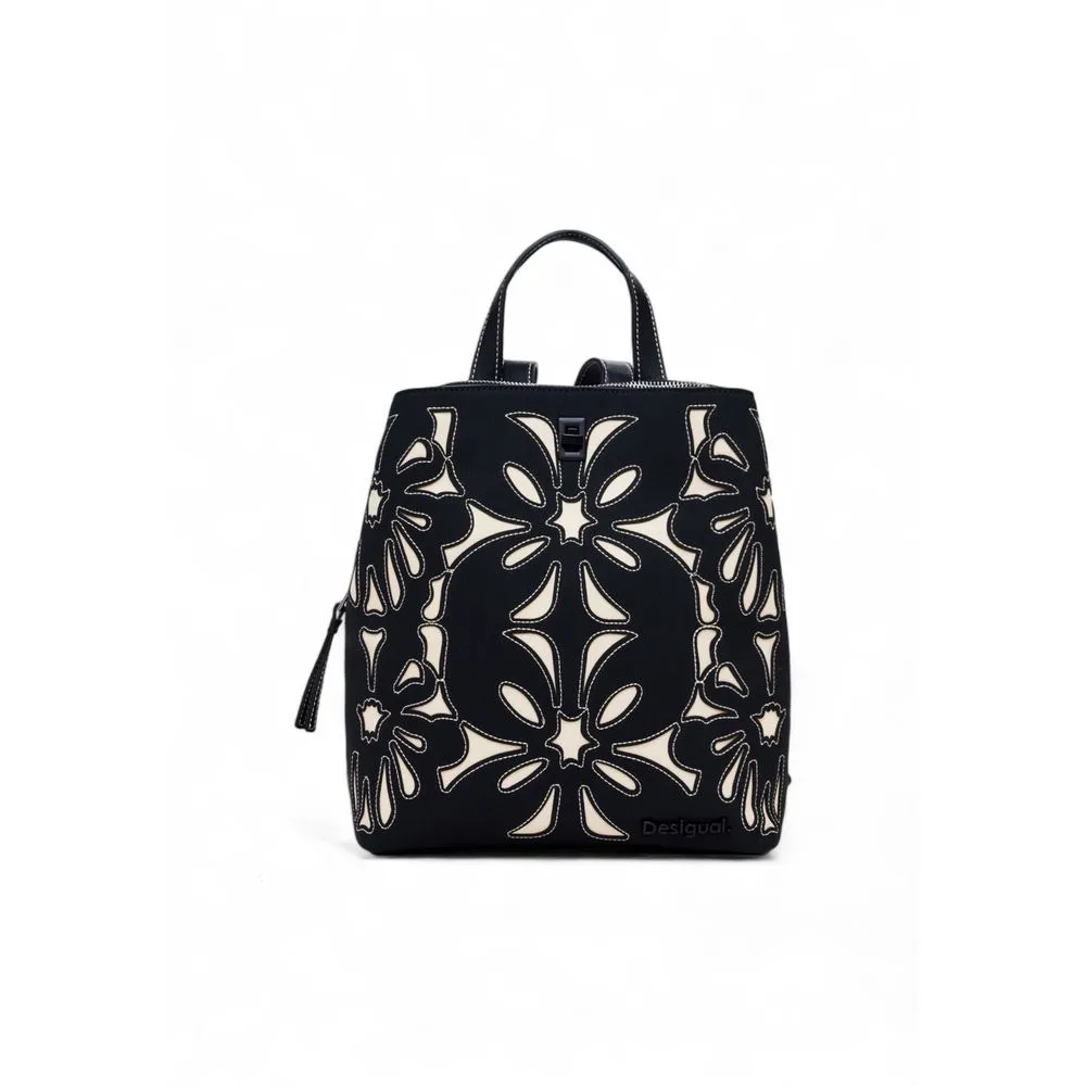 Desigual Women's Black Polyethylene Backpack