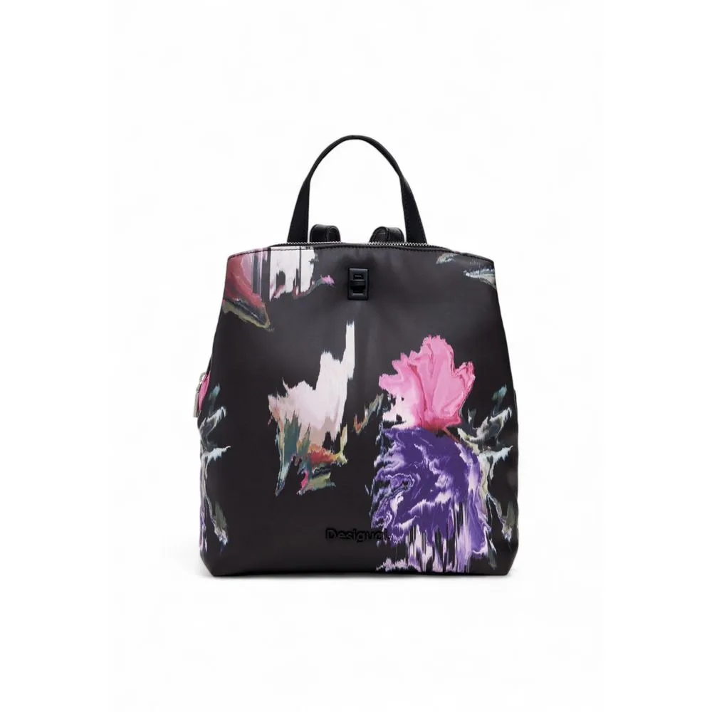 Desigual Women's Black Polyethylene Backpack
