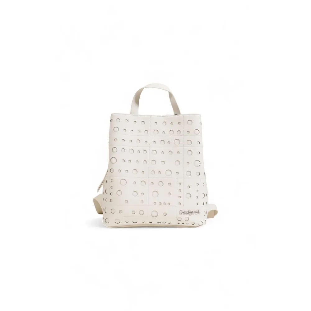 Desigual Women's Beige Polyethylene Backpack