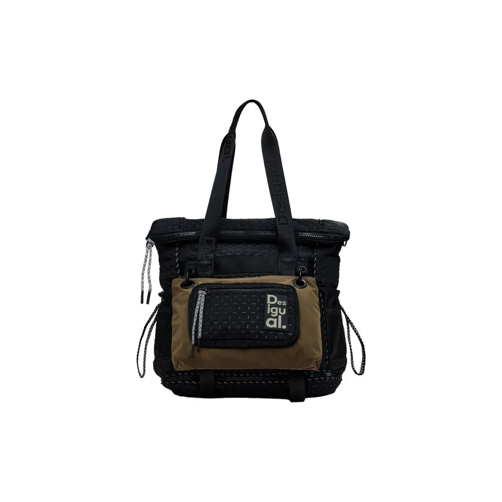 Desigual Women's Black Polyester Backpack