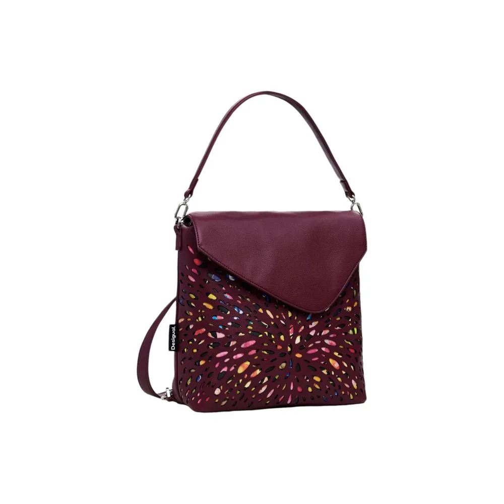 Desigual Women's Bordeaux Polyethylene Backpack