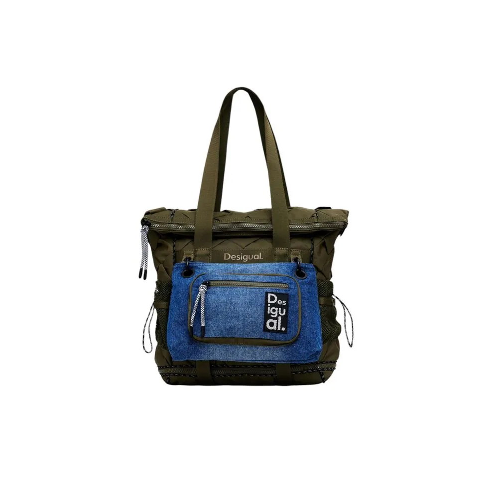Desigual Women's Green Polyamide Backpack