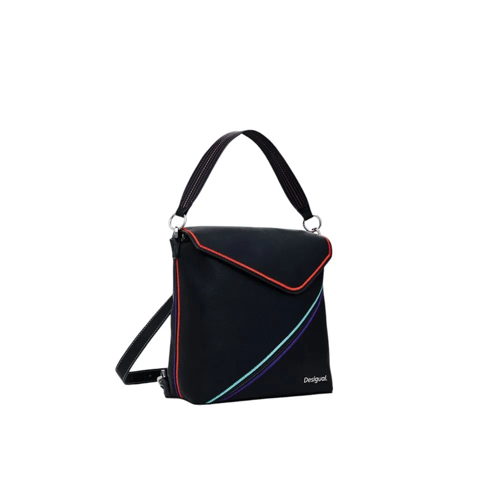 Desigual Women's Black Polyethylene Backpack