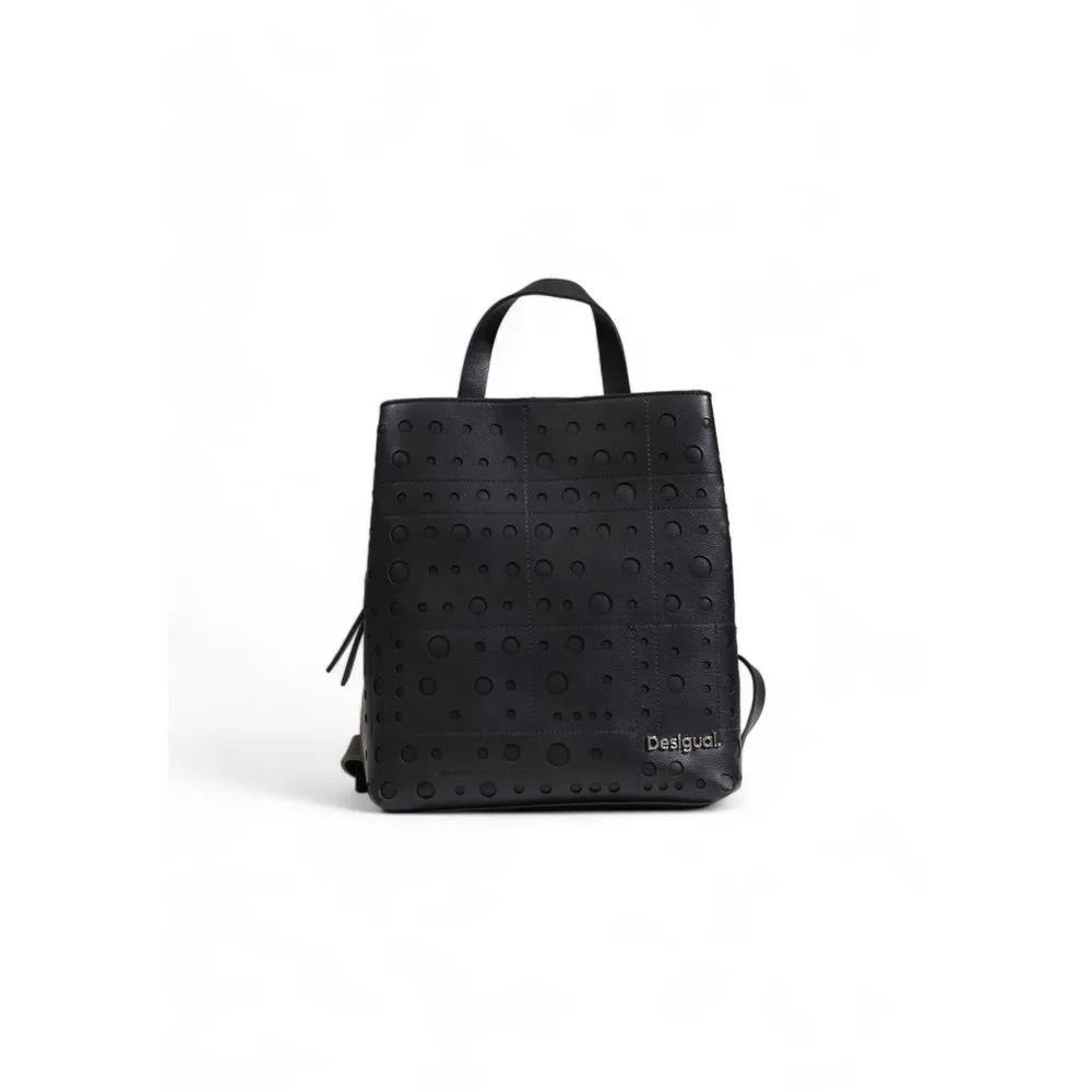 Desigual Women's Black Polyethylene Backpack