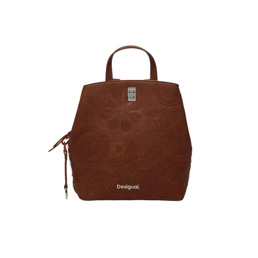 Desigual Women's Brown Polyethylene Backpack