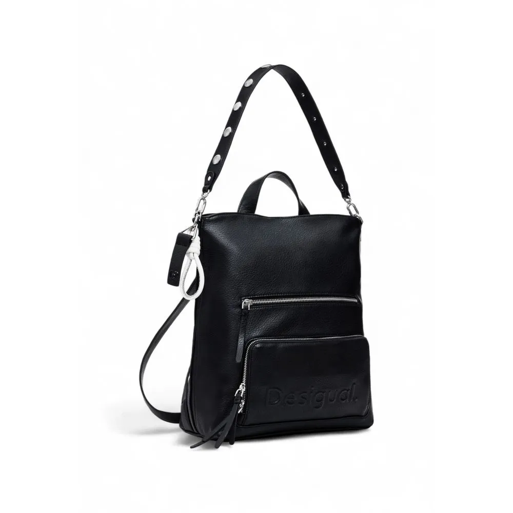 Desigual Women's Black Polyethylene Backpack