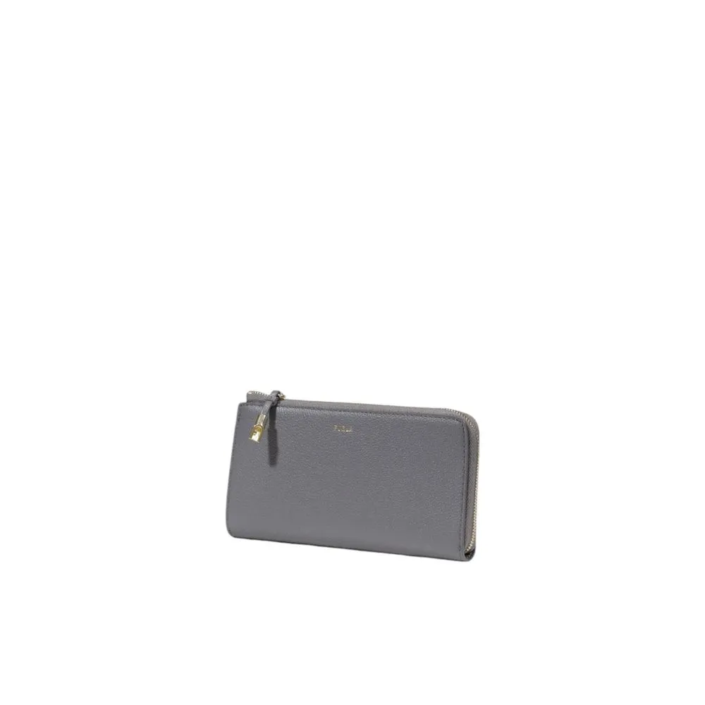 Furla Men's Gray Leather Wallet