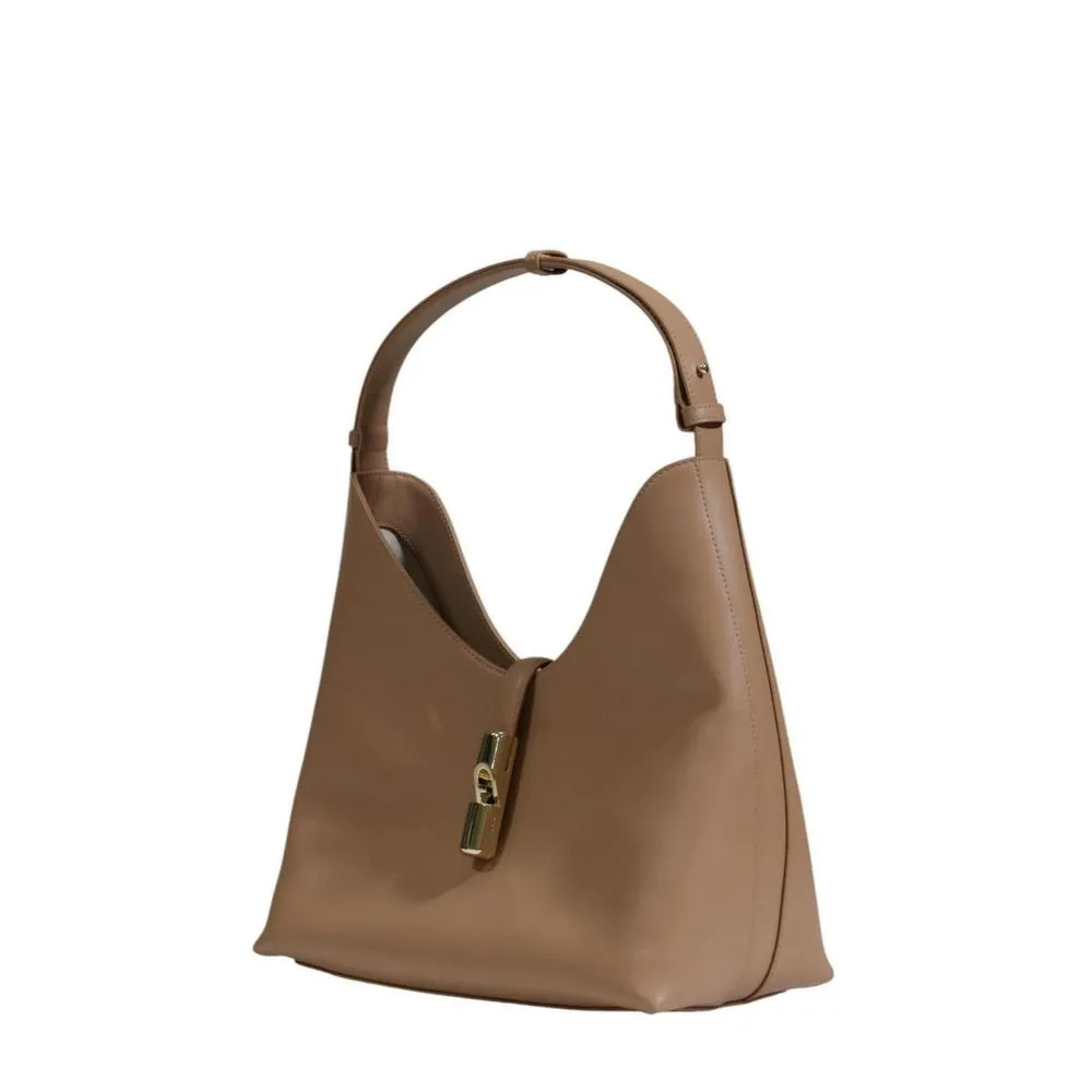 Furla Women's Beige Leather Handbag