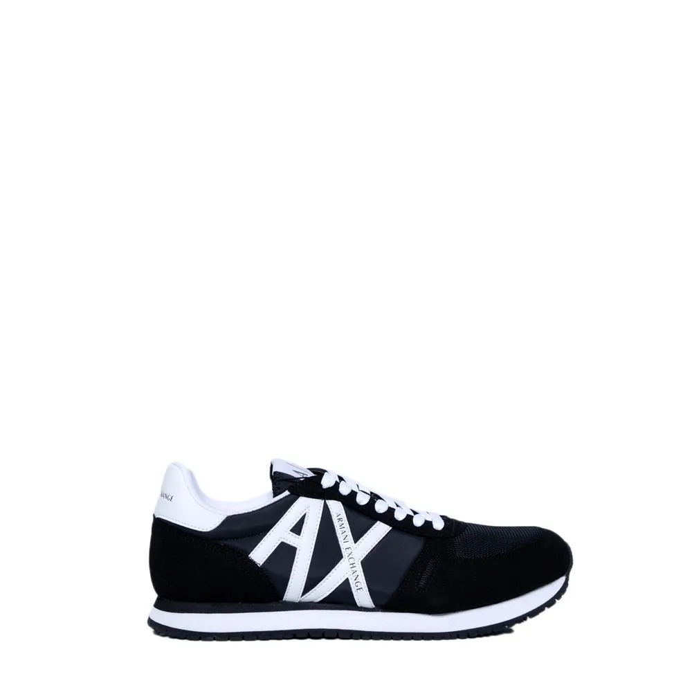 Armani Exchange Men's Black Polyester Sneaker
