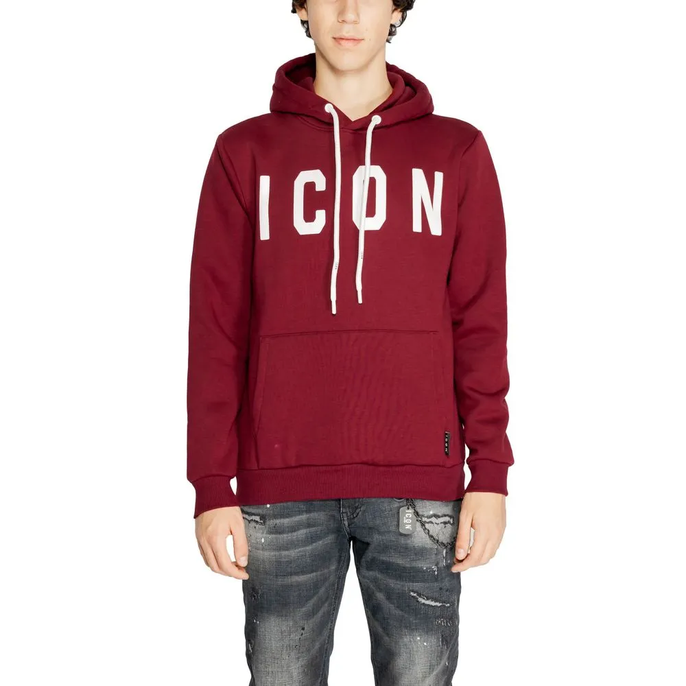 Icon Men's Bordeaux Cotton Sweater