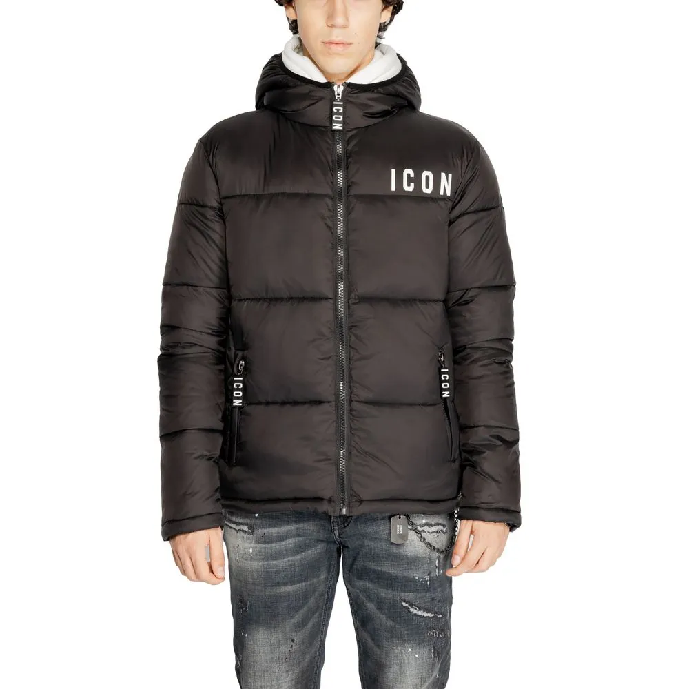 Icon Men's Black Nylon Jacket