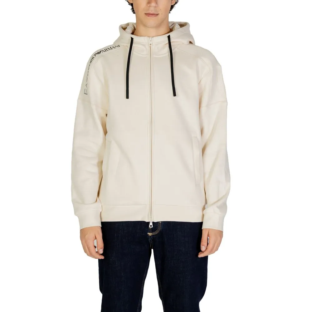 EA7 Emporio Armani Men's Beige Cotton Sweater