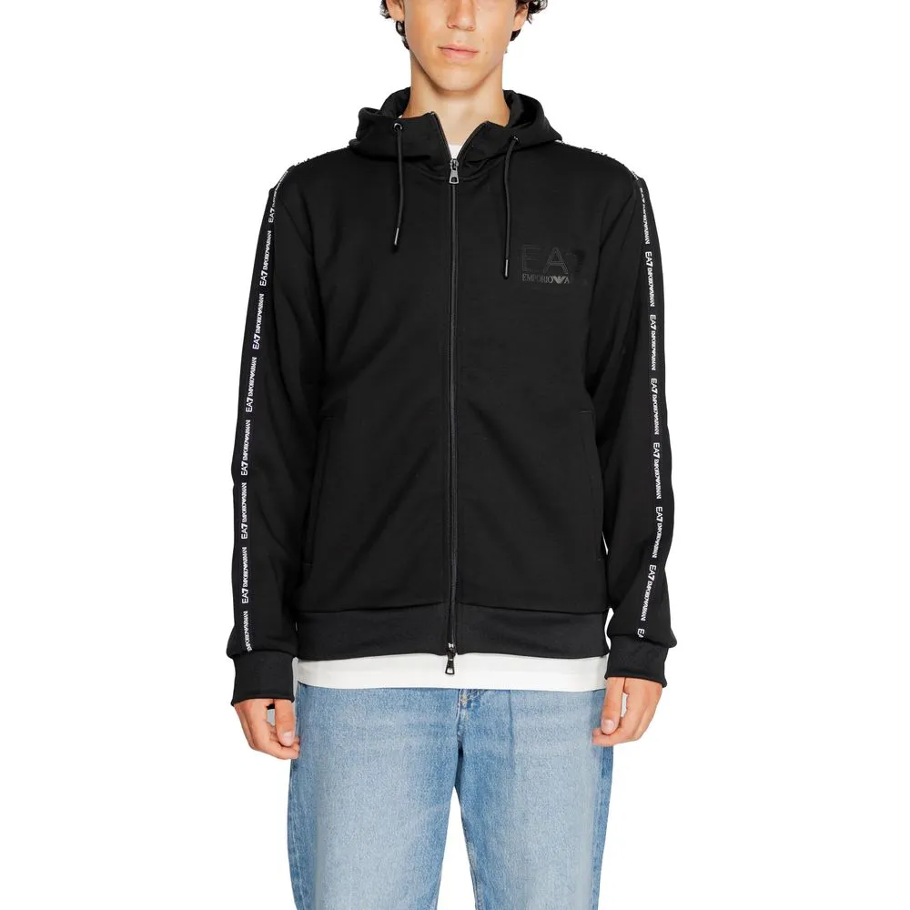 EA7 Emporio Armani Men's Black Polyester Sweater