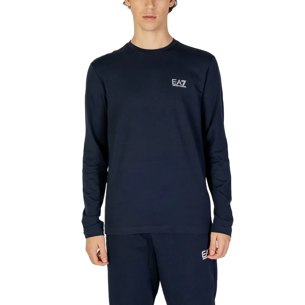 EA7 Emporio Armani Men's Blue Cotton Shirt