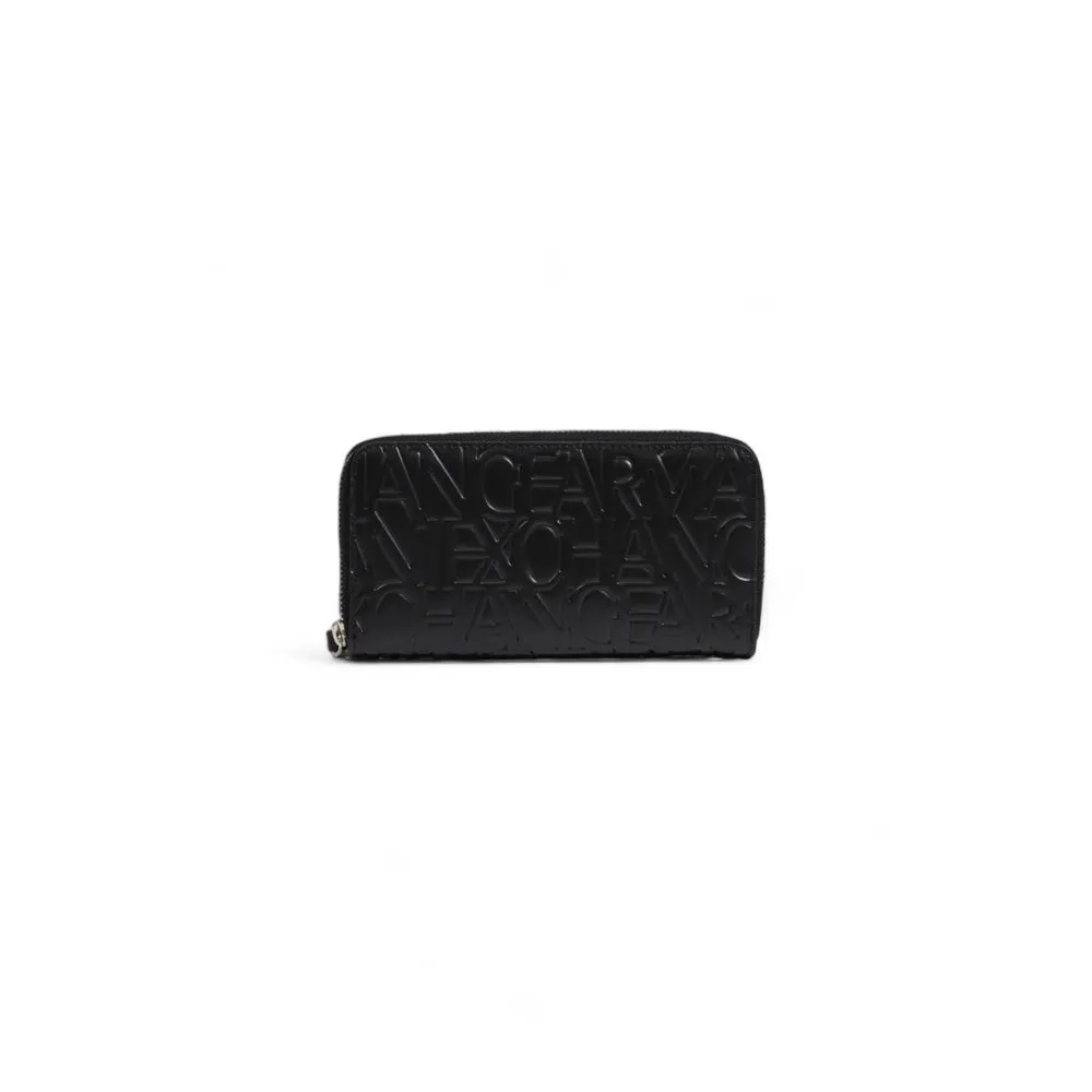 Armani Exchange Men's Black Polyethylene Wallet