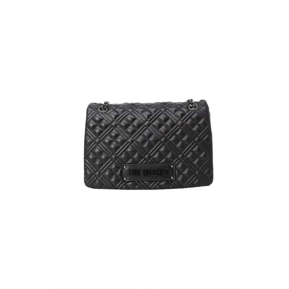 Love Moschino Women's Black Polyethylene Handbag
