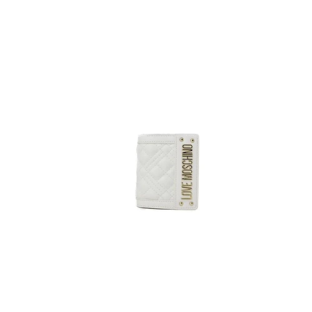 Love Moschino Women's White Polyethylene Wallet