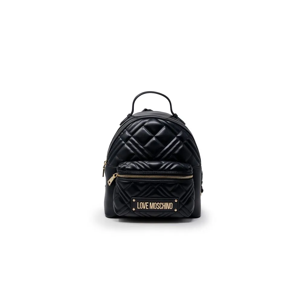 Love Moschino Women's Black Polyethylene Backpack