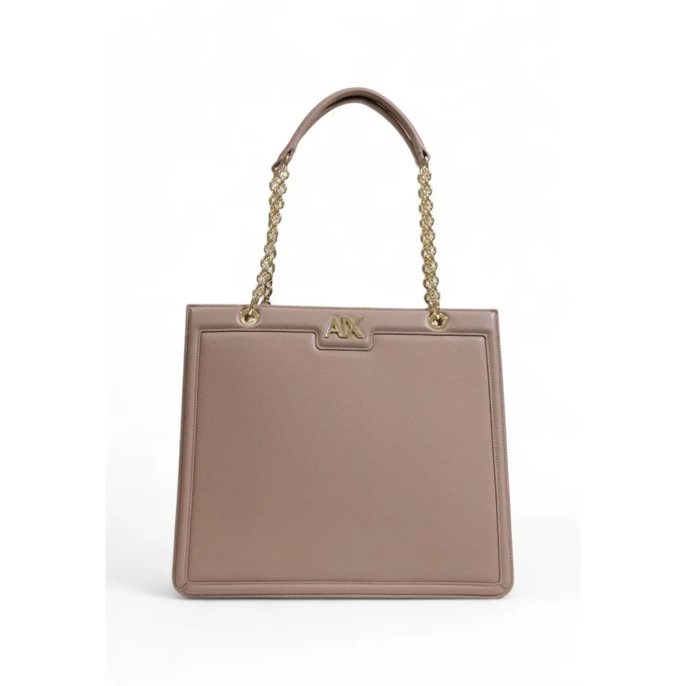 Armani Exchange Women's Gray Polyester Handbag