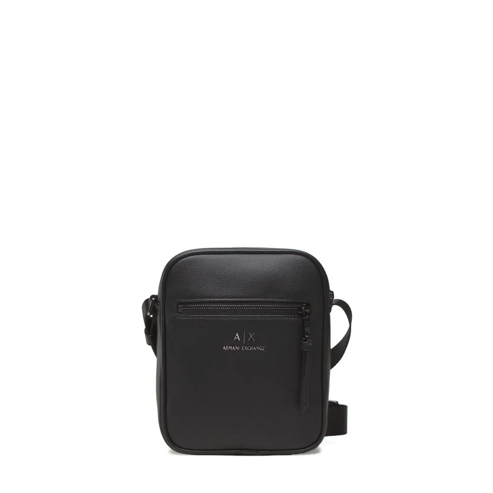 Armani Exchange Men's Black Polyethylene Bag