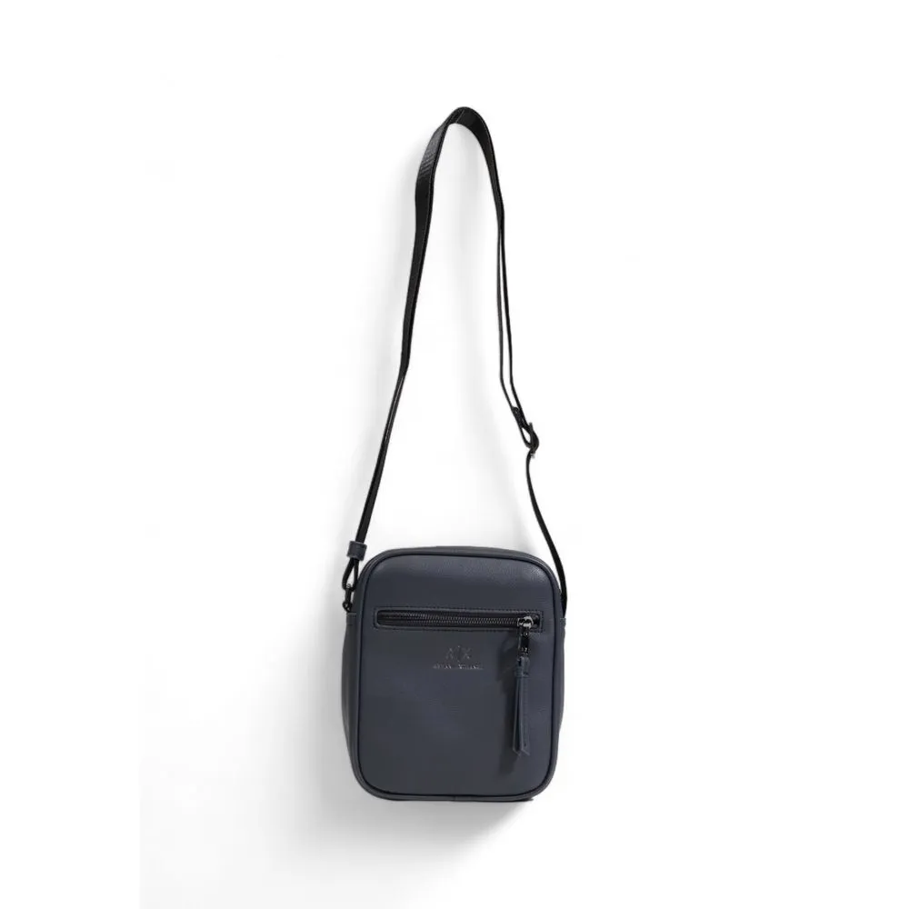 Armani Exchange Men's Blue Polyethylene Bag