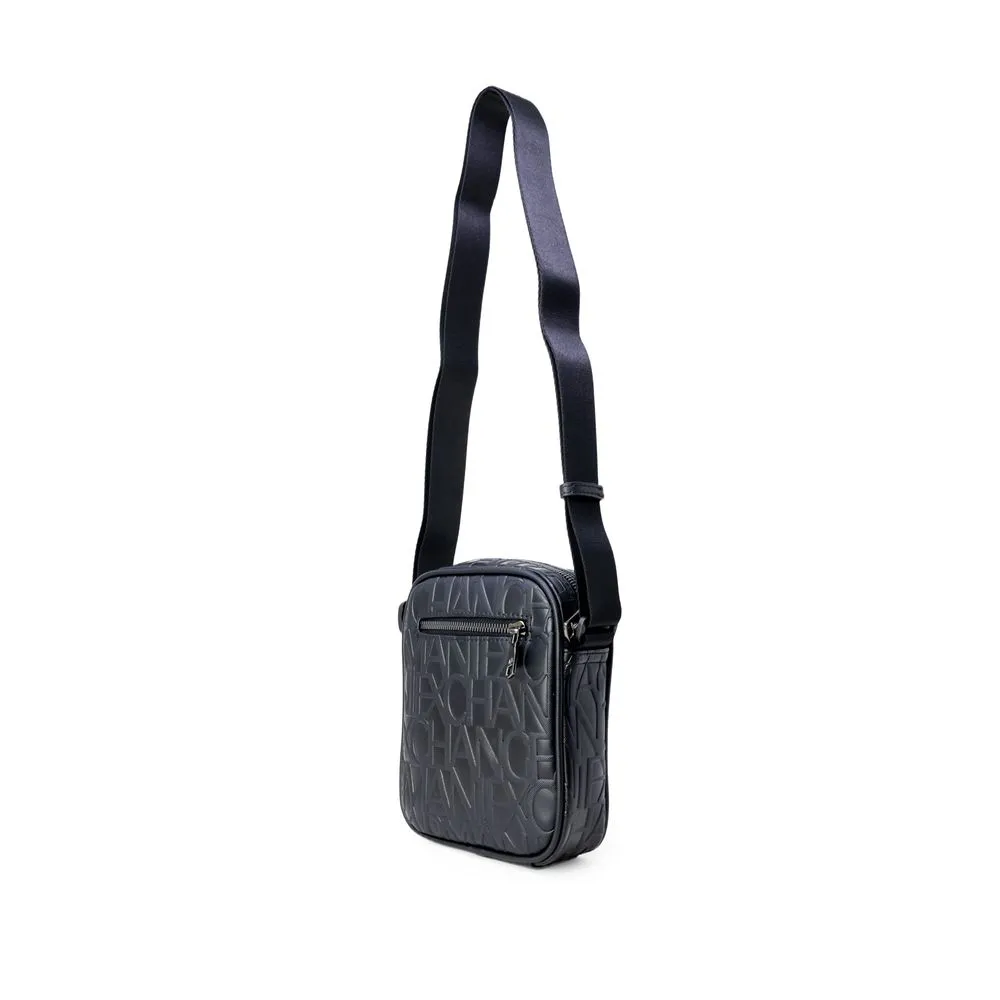 Armani Exchange Men's Black Synthetic Leather Bag