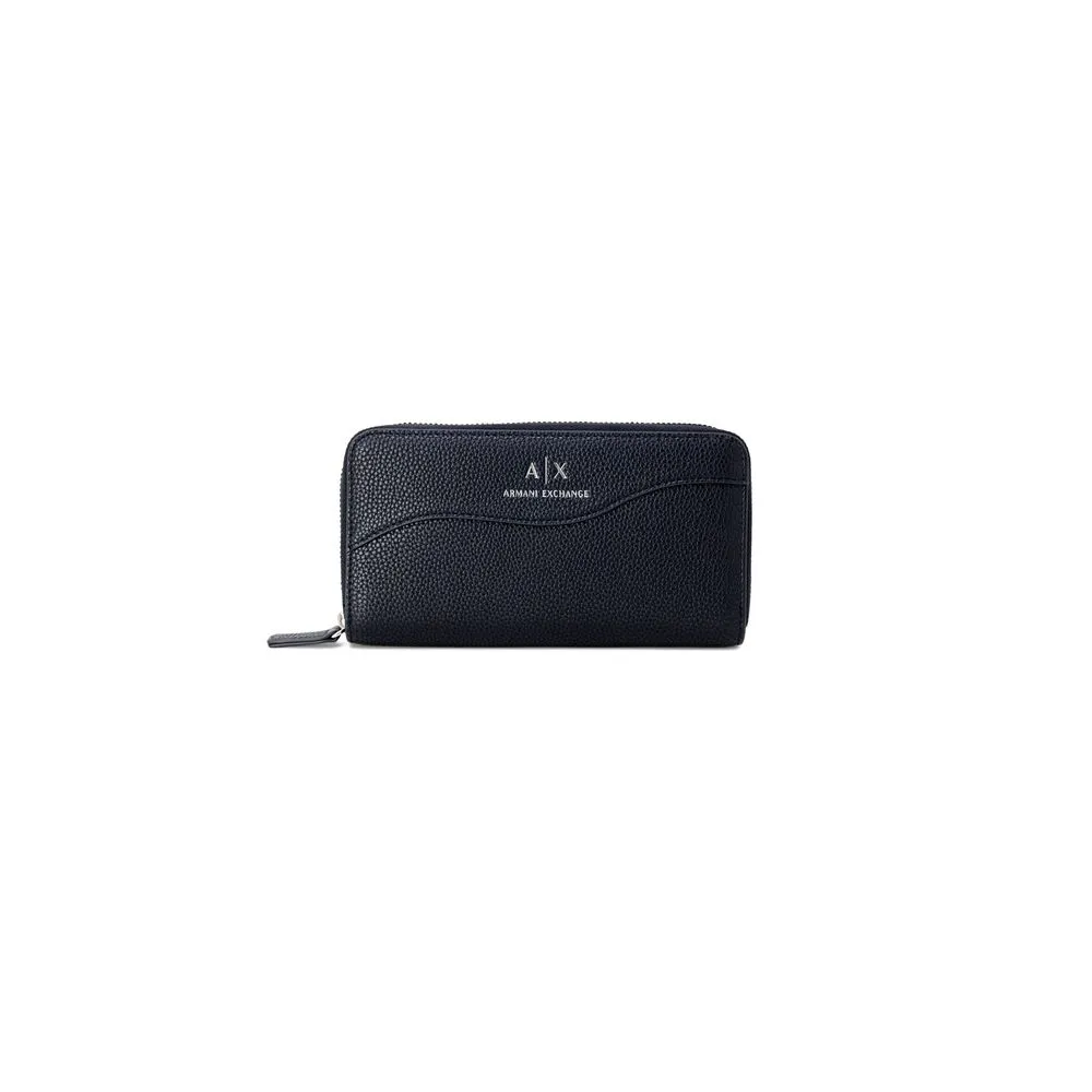 Armani Exchange Men's Black Polyethylene Wallet