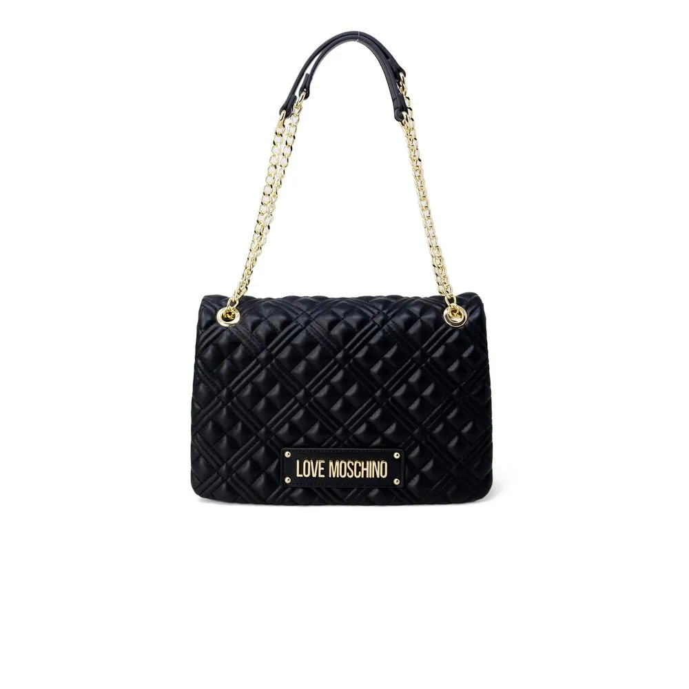 Love Moschino Women's Gold Polyethylene Handbag