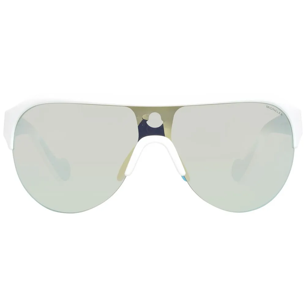 Moncler Unisex White Unisex Sunglasses