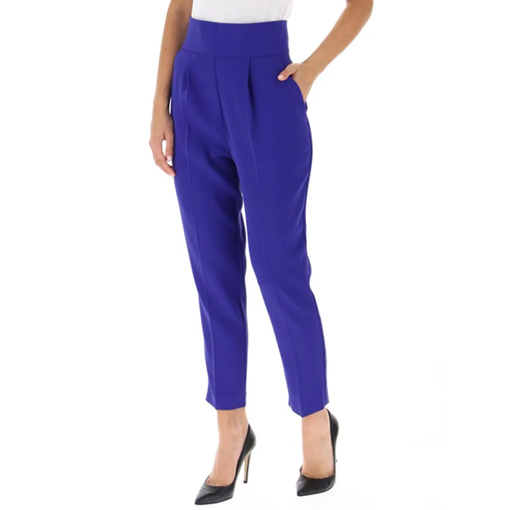PINKO Women's Purple Polyester Jeans & Pant