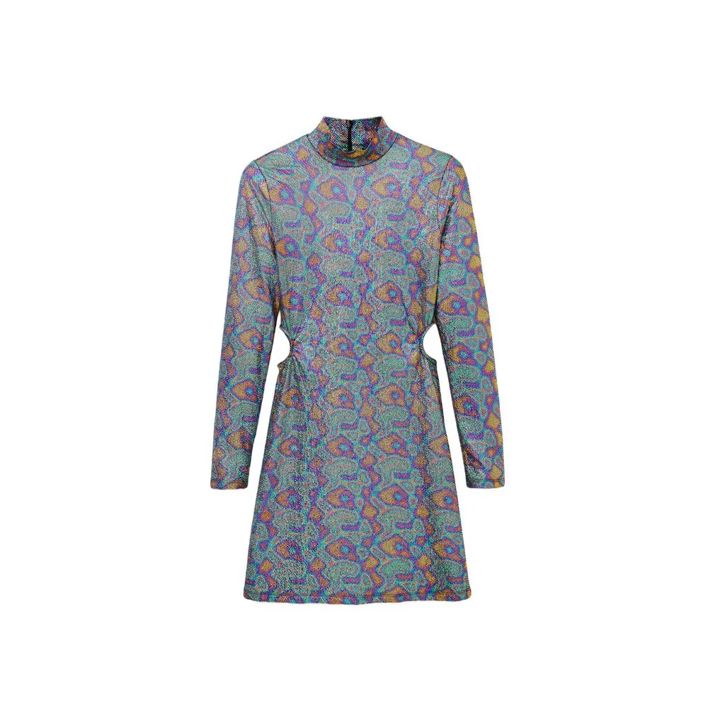 Desigual Women's Green Polyester Dress