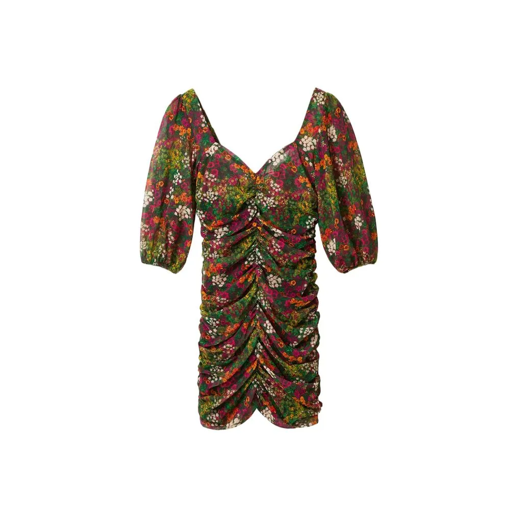 Desigual Women's Green Polyester Dress