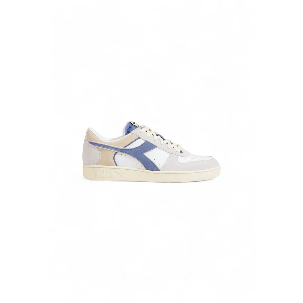 Diadora Men's White Leather Sneaker