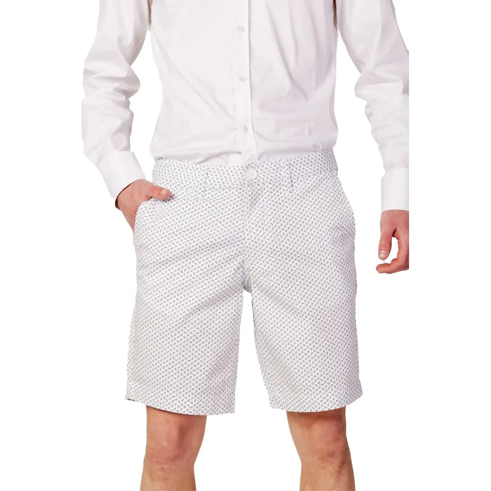 Armani Exchange Men's White Cotton Short