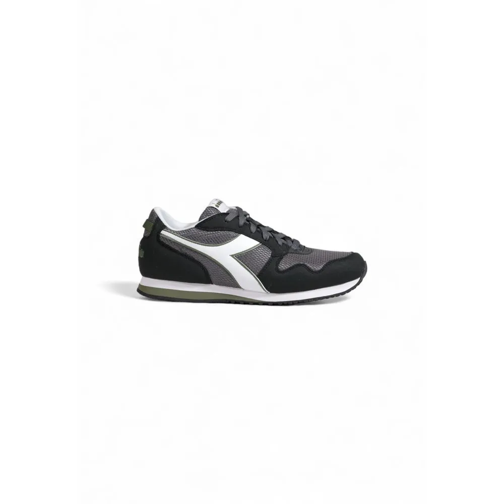 Diadora Men's Gray Textile Sneaker